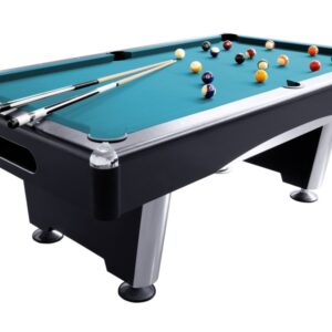 Billardtisch, Pool, Triumph Plus, schwarz, 7 ft., Clubtuch elektrikblau