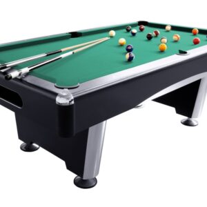 Billardtisch, Pool, Triumph Plus, schwarz, 7 ft., Simonis 760 gelbgrün
