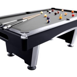 Billardtisch, Pool, Triumph Plus, schwarz, 7 ft., Simonis 760 grau