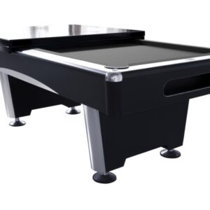 Billardtisch, Pool, Triumph Plus, schwarz, 8 ft., Simonis 760 elektrikblau