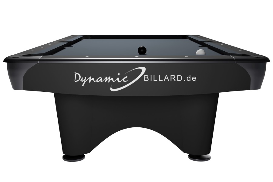 Billardtisch "Dynamic III", 9', matt schwarz, Pool, gebraucht, Simonis 760 elektrikblau – Bild 3