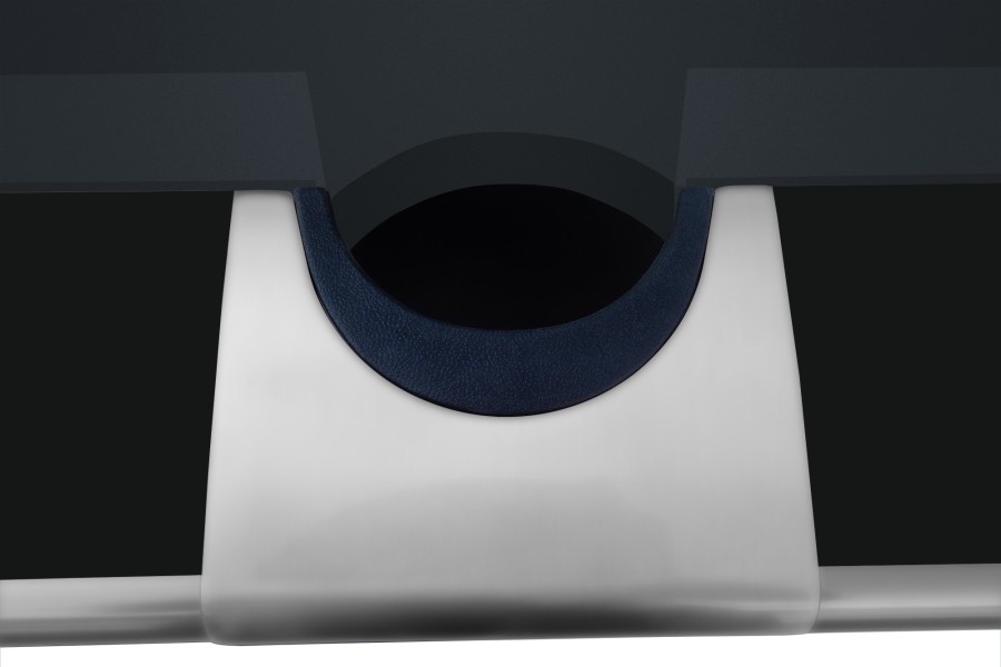 Billardtisch "Dynamic III", 9', matt schwarz, Pool, gebraucht, Simonis 760 elektrikblau – Bild 8