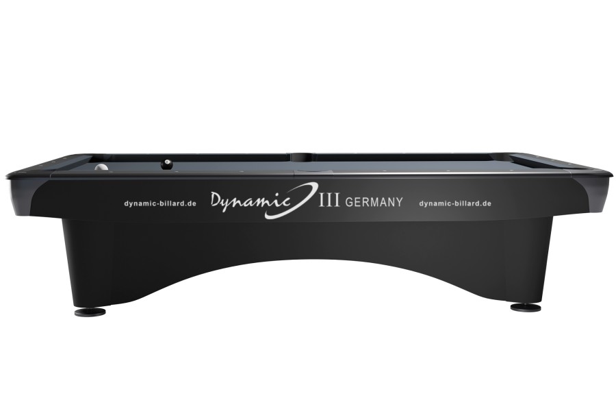 Billardtisch "Dynamic III", 9', matt schwarz, Pool, gebraucht, Simonis 760 elektrikblau – Bild 5