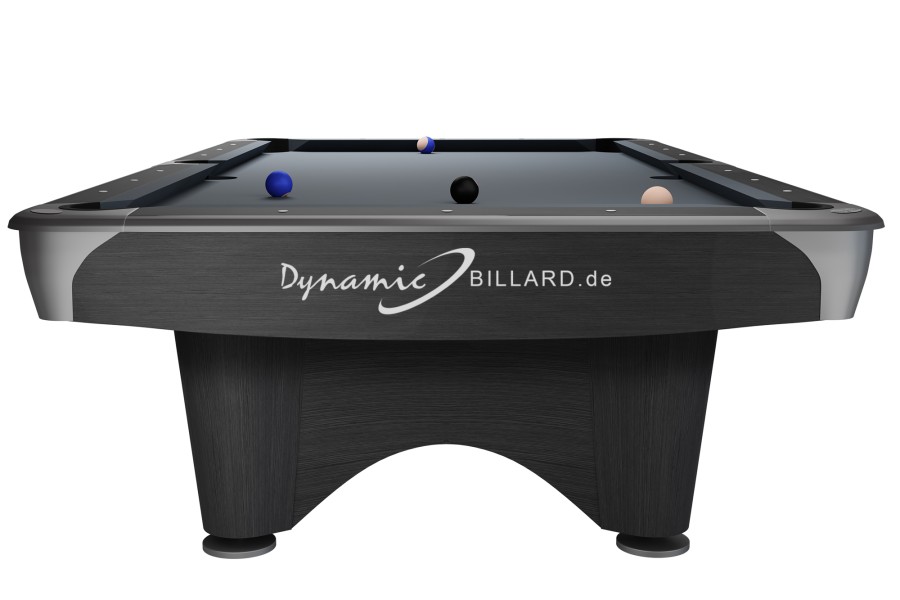 Billardtisch, Pool, Dynamic III, 9 ft. (Fuß), grau, gebraucht, Simonis 860 blaugrün – Bild 3