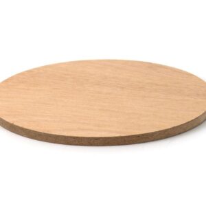 Holzscheibe für Stellfüße, MDF, 5mm dick, 115mm Durchmesser