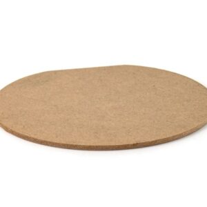 Holzscheibe für Stellfüße, Plywood, 3mm Dick, 115mm Durchmesser