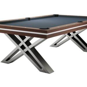 Billardtisch, Pool, Rasson Pierce, 8 ft. (Fuß), walnuss, Simonis 860 shark grey