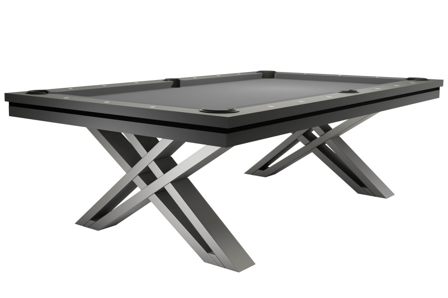 Billardtisch, Pool, Rasson Pierce, 8 ft. (Fuß), dunkelgrau, Simonis 860 grau
