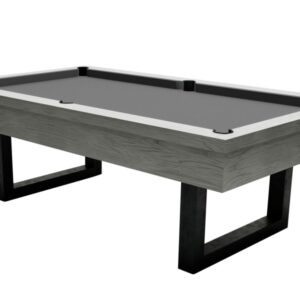 Billardtisch, Pool, Upcon, 8 ft. (Fuß), graue Eiche, 8 ft., Simonis 860 grau