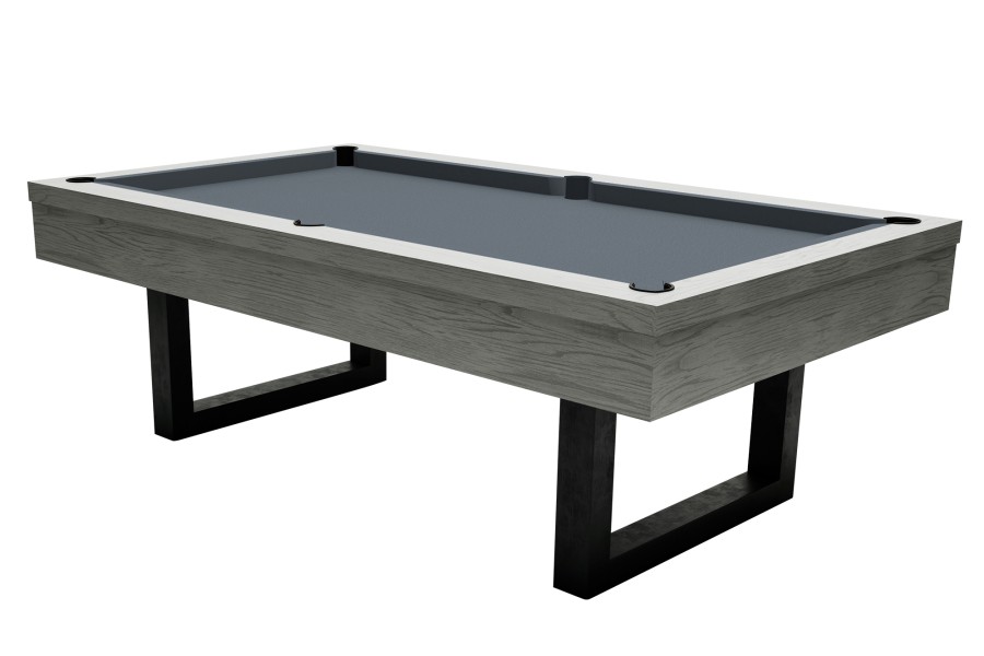 Billardtisch, Pool, Upcon, 8 ft. (Fuß), graue Eiche, 8 ft., Simonis 860 shark grey