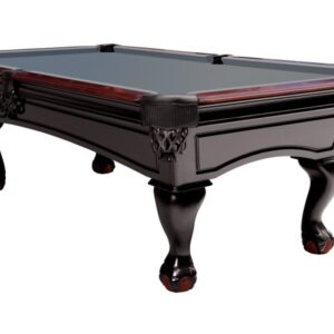 Billardtisch, Pool, Dover, 8 ft. (Fuß), schwarz, Simonis 860 shark grey