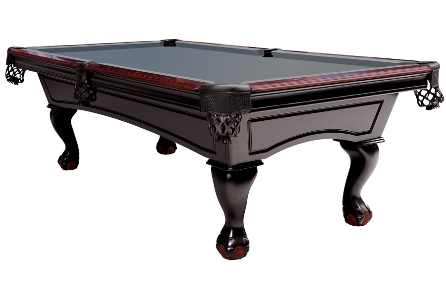 Billardtisch, Pool, Dover, 8 ft. (Fuß), schwarz, Simonis 860 shark grey