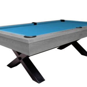 Billardtisch, Pool, Xray, 8 ft. (Fuß), grau, Simonis 760 turnierblau