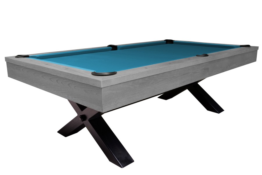 Billardtisch, Pool, Xray, 8 ft. (Fuß), grau, Simonis 760 elektrikblau