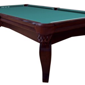 Billardtisch, Pool, Salem, 8 ft. (Fuß), walnuss, Simonis 860 blaugrün