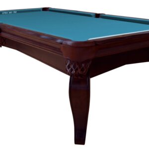Billardtisch, Pool, Salem, 8 ft. (Fuß), walnuss, Simonis 760 elektrikblau