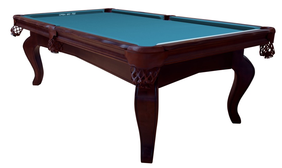 Billardtisch, Pool, Salem, 8 ft. (Fuß), walnuss, Simonis 760 elektrikblau