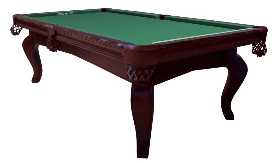 Billardtisch, Pool, Salem, 8 ft. (Fuß), walnuss, Simonis 860 gelbgrün