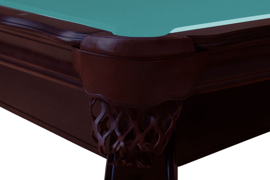Billardtisch, Pool, Salem, 8 ft. (Fuß), walnuss, Simonis 860 turnierblau – Bild 2