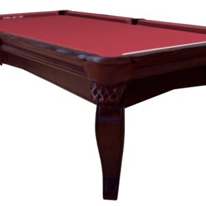 Billardtisch, Pool, Salem, 8 ft. (Fuß), walnuss, Simonis 760 rot