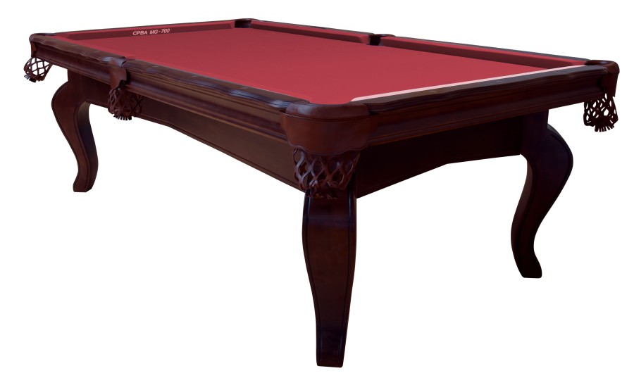 Billardtisch, Pool, Salem, 8 ft. (Fuß), walnuss, Simonis 760 rot