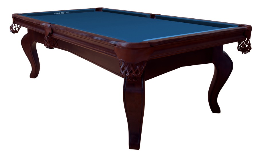 Billardtisch, Pool, Salem, 8 ft. (Fuß), walnuss, Simonis 760 royalblau