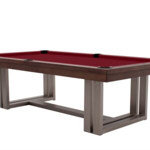 Billardtisch, Pool, Rasson Trillium, 8 ft. (Fuß), walnuss, Clubtuch burgund