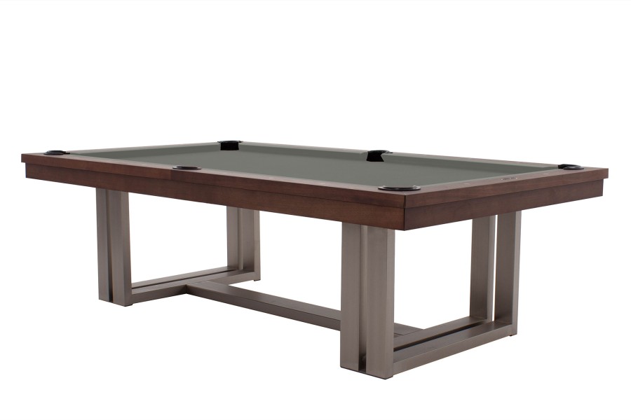 Billardtisch, Pool, Rasson Trillium, 8 ft. (Fuß), walnuss, Clubtuch grau