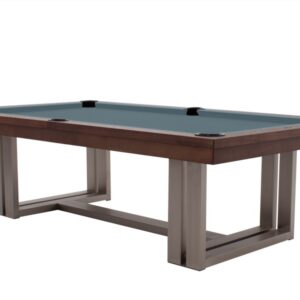 Billardtisch, Pool, Rasson Trillium, 8 ft. (Fuß), walnuss, Simonis 860 puderblau