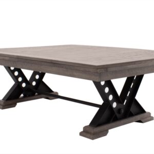 Abdeckplatte, 8 ft. (Fuß), grau gebeizt, für Rasson Vienna