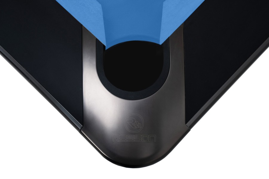 Billardtisch, Pool, Rasson Victory III, schwarz, CLUB Taschenmaß, 9 ft., Simonis 760 grau – Bild 9