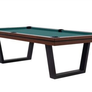Billardtisch, Pool, Rasson Madrid, walnuss, 8 ft., Simonis 860 blaugrün