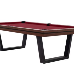 Billardtisch, Pool, Rasson Madrid, walnuss, 7 ft., Clubtuch burgund