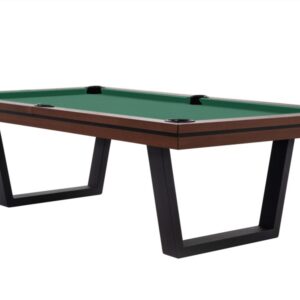 Billardtisch, Pool, Rasson Madrid, walnuss, 7 ft., Simonis 860 gelbgrün