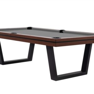 Billardtisch, Pool, Rasson Madrid, walnuss, 8 ft., Simonis 860 grau