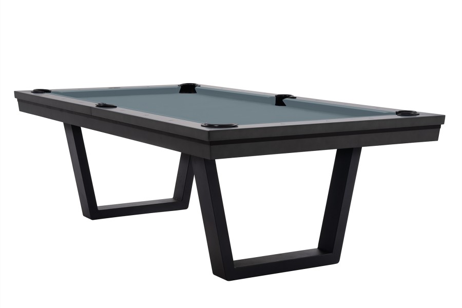 Billardtisch / Esstisch, Pool, Rasson Madrid, grau, 8 ft., Simonis 760 puderblau