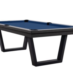 Billardtisch / Esstisch, Pool, Rasson Madrid, grau, 8 ft., Simonis 860 royalblau