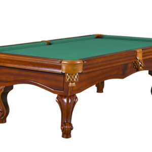Billardtisch, Pool, York, 8 ft. (Fuß), antikbraun, 8 ft., Simonis 860 gelbgrün