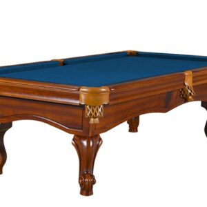 Billardtisch, Pool, York, 8 ft. (Fuß), antikbraun, 8 ft., Simonis 760 royalblau