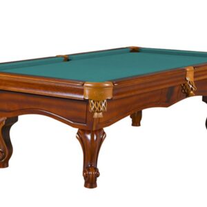 Billardtisch, Pool, York, 8 ft. (Fuß), antikbraun, 8 ft., Simonis 860 blaugrün