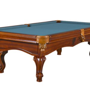 Billardtisch, Pool, York, 8 ft. (Fuß), antikbraun, 8 ft., Simonis 760 puderblau