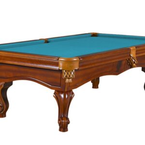 Billardtisch, Pool, York, 8 ft. (Fuß), antikbraun, 8 ft., Simonis 860 turnierblau