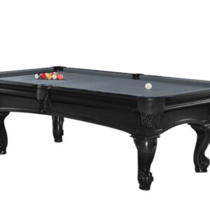 Billardtisch, Pool, Shelton, 8 ft. (Fuß), schwarz, Simonis 860 shark grey
