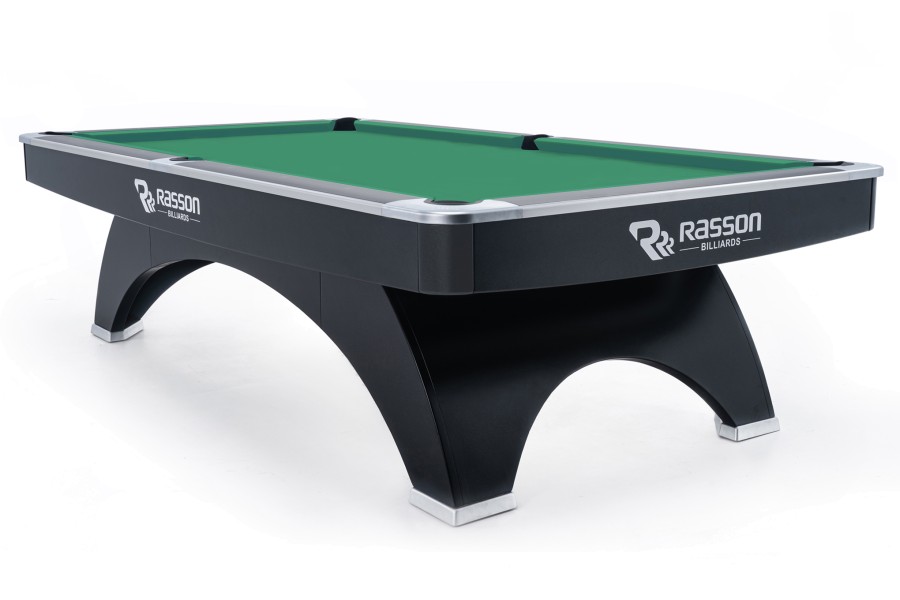 Billardtisch, Pool, Rasson Ox, 9 ft. (Fuß), schwarz, World Pool Masters Edition, Simonis