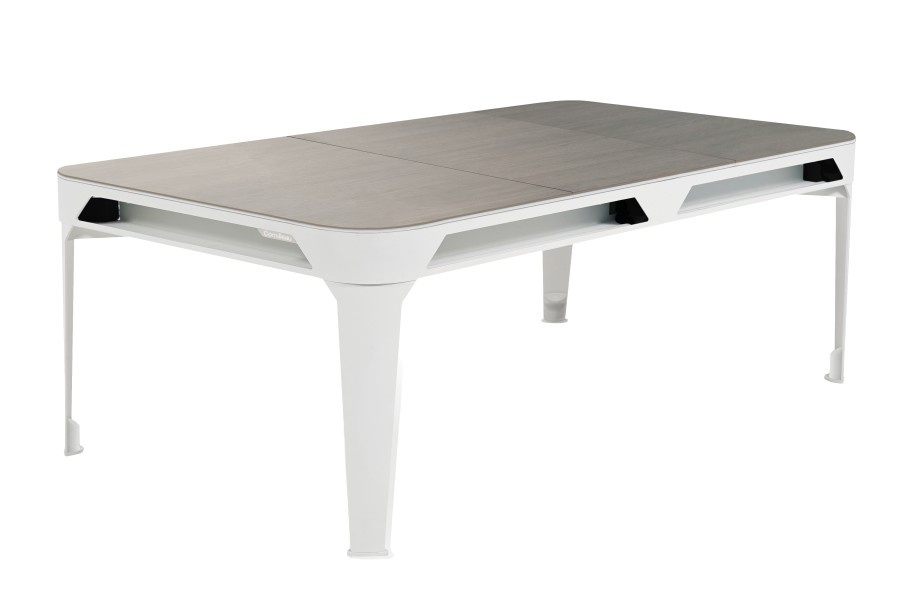 Abdeckplatte, 7 ft. (Fuß), Holzdekor für weißen Cornilleau Hyphen Outdoor Billardtisch – Bild 2