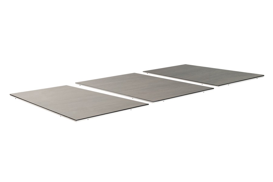 Abdeckplatte, 7 ft. (Fuß), Holzdekor für weißen Cornilleau Classic Outdoor Billardtisch
