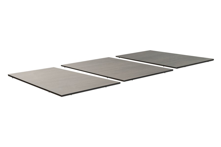 Abdeckplatte, 7 ft. (Fuß), Holzdekor für schwarzen Cornilleau Classic Outdoor Billardtisch