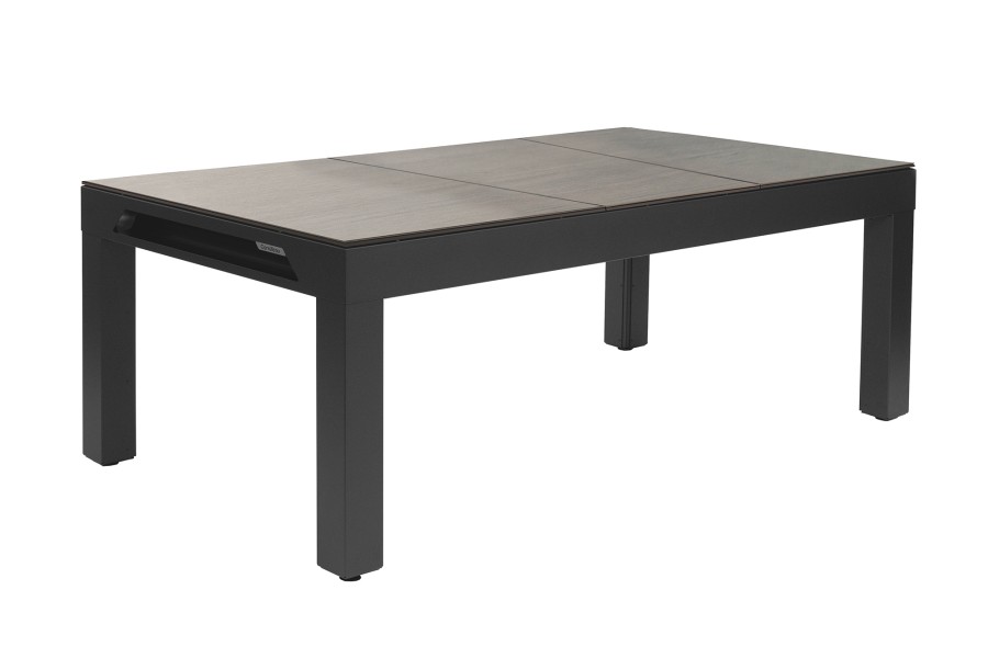 Abdeckplatte, 7 ft. (Fuß), Holzdekor für schwarzen Cornilleau Classic Outdoor Billardtisch – Bild 2