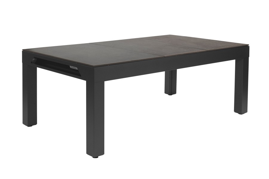 Abdeckplatte, 7 ft. (Fuß), Steindekor für schwarzen Cornilleau Classic Outdoor Billardtisch – Bild 2