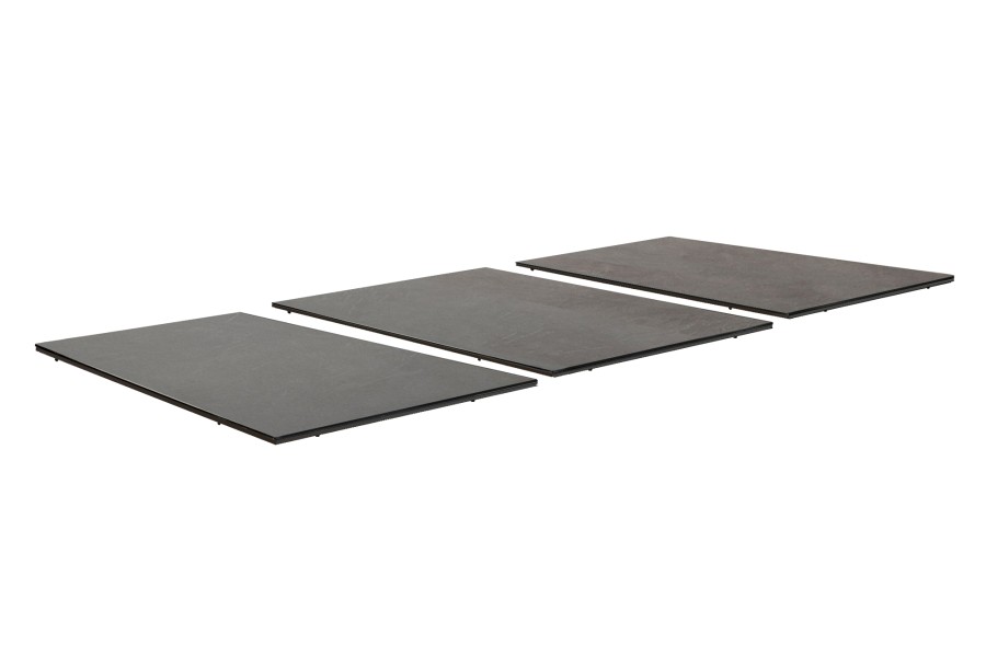 Abdeckplatte, 7 ft. (Fuß), Steindekor für schwarzen Cornilleau Classic Outdoor Billardtisch